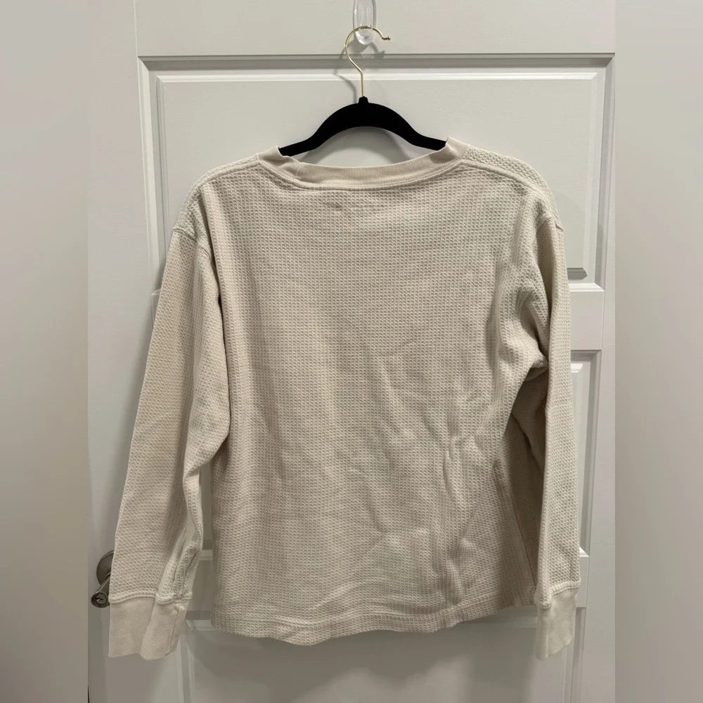 NWOT Abercrombie & Fitch Soft A&F Collection Waffle Knit Long Sleeve - Size XS